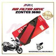 HRYC Zontes Air Filter Washable HRYC Air Filter 368G
