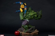 Sideshow 200216 - Hulk and Wolverine Maquette