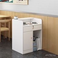 One Piece Receiver Counter Table Simple Small Shop Bar Counter Clothing Store Beauty Salon Front Des