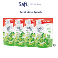 [Bundle of 4] Safi Antibacterial Fruity Shower Gel Pouch 750g | Berry Smoothie Lime Watermelon Passi