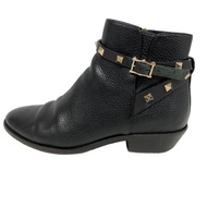 二手Valentino Garavani Garavani Rockstud 靴子，尺寸 23，36.5，黑色