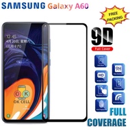 LAYAR Tempered Glass Full Cover Samsung A60 TG Anti-Scratch Glass Screen Protector PREMIUM