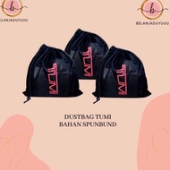 (Product Code P0VAK6296) TUMI DUSTBAG Spunbound Material Replacement Holster Protective Bag Drawstring Dust Bag DB Branded