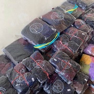 Ikat Rambut Ubur hijab isi 12 pcs(1lusin)/cepol ubur jurai hijab style/kuncir ubur semua ukuran