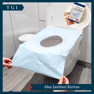 TOILET COVER ALAS DUDUK KLOSET TISSUE PORTABLE TATAKAN WC KERTAS PAPER PLASTIK CLOSET