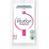 Schick Razor Shaver Exacta 2 Sensitive Intuition Women/ Men 1's