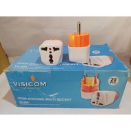 OVER PLUG TRAVEL ADAPTOR 3 LEGS TO 2 LEGS/ ADAPTOR PLUG