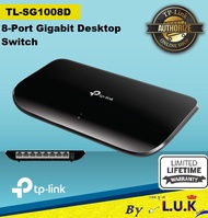 SWITCH HUB (สวิตซ์ฮับ) TP-LINK 8 PORT 10/100/1000 (TL-SG1008D)-ประกันตลอดการใช้งาน By SynnexTp-Link