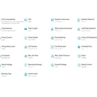 Pccooler Gi-Cl120 Aio Cooler Argb Fan Cpu Cooler Black Original