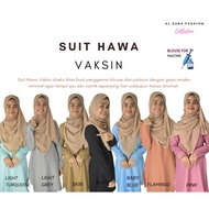 HAWA SUIT (TOP + PANT), SUIT MESRA VAKSIN , SUIT HAJI & UMRAH, SUIT MUSLIMAH EXLUSIVE