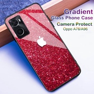 SoftCase Glass Kaca OPPO A76/A96 - [S36] - Pelindung Handphone OPPO A76/A96 - Casing Hp OPPO A76/A96- Case Hp OPPO A76/A96- Casing Hp - Bisa Bayar Di Tempat - COD!!!