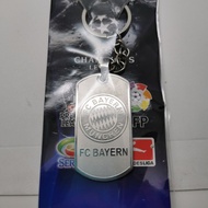 GANTUNGAN Bayern Munchen Silver Keychain (imported)