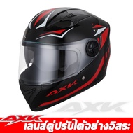 AXK หมวกกันน็อค ออกแบบกระจก 2ชั้น กันหมอกทนต่อการสึกหรอ กันแสงสะท้อน เหมาะสำหรับรอบศีรษะ53-63cm หมวก