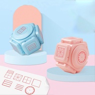 R-stempel 7 in 1 Motif Bunga Untuk Edukasi Anak