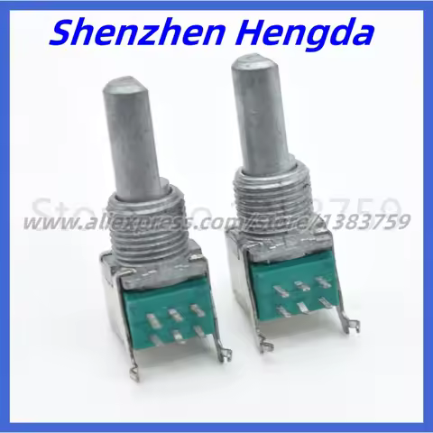 1 Piece A10K B10K A20K B20K Horizontal Stereo Dual Channel RK09L12B0A3Q Amplifier Audio Volume Poten