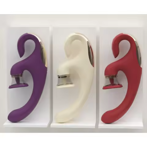 Turbo Vibrator 3 in 1Sucking Rabbit Vibrators point G Stimulate Tongue Licking nipple Vacuum medium 