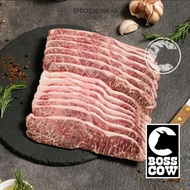 Japanese Wagyu Shoulder Clod A5 Yakiniku cut 05 cm premium import daging sapi import