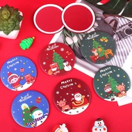 PTT Cermin Bulat Karakter Kaca Cermin Make Up Mini Kaca Travelling Motif Lucu Kaca Mini Travel Size