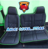 sarung jok mobil truk canter 125ps / cover jok mobil canter / variasi sarung jok canter / pelindung