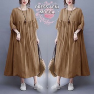 ACNI DRESS 5XL 4XL 3XL 2XL L/XL BIGSIZE JUMBO oversize/ WOMEN'S FASHION/ PARTY DRESS/ LARGE DRESS/