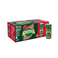 Perrier Sparkling Strawberry Mineral Water Can Fp, 10S X 250Ml [France]