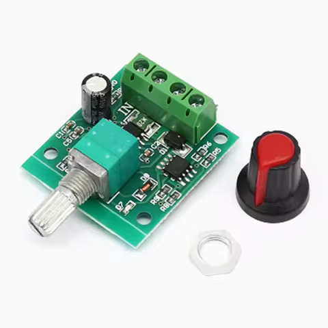 DC 1.8V 3V 5V 6V 12V 2A PWM Motor Speed Controller Low Voltage Motor PWM 0~100% Adjustable Drive Mod
