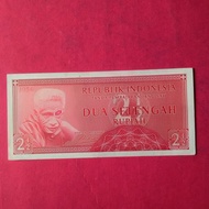 Uang Kuno Indonesia 2½ Rupiah 1954 UNC