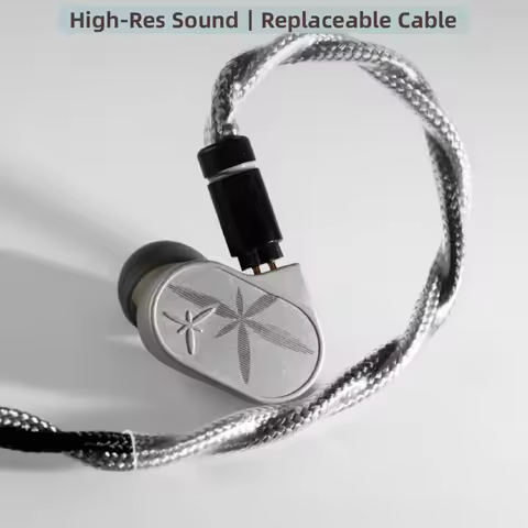 MOONDROP LAN II Earphone 4.4mm 3.5mm Plug 0.78mm Interchangeable Cable Lan II REF Lan II POP In-ear 