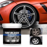 Car Wheel Shine Cream 100g Long Lasting Car Tire Care Cream Effective Metal Cleaning Cream Auto Tire Care Accessories lofusg