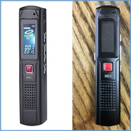 WU 8G Voice Activated Mini Voice Recorder Sound Recording WAV Recorder with Earphones and USB Cable for Business Confere