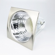 3H Lampu Siling Downlight LED E27 S31 6-inci [Recessed] Lengkung Bulat Casing For Siling Plaster