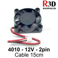 Up Dc Cooling Fan 4010 12V 15Cm Cable