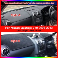 For Nissan Qashqai J11 2006-2013 Car Dashmat Accessories Dashboard Cover Pad DashMat Sunshade Protec