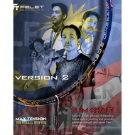Felet The Legend Rashid Sidek (blue)  Badminton Racquet 3u 86+-gram 4u 82+-gram 35LBS String Grip