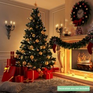 圣诞树 Pokok Krismas ready Stock Christmas Tree 4Ft/5Ft/6Ft/7Ft/8Ft High Quality Christmas Decor Christ