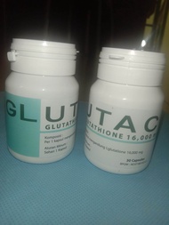 Glutacid 16000 mg ori pemutih kulit badan ampuh permanen cepat  asli pom isi 30 capsul