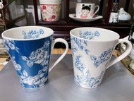 Laura Ashley X Yamaka 藍白玫瑰 水杯組