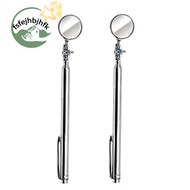 [fsfejhbjhfk]Circular Telescoping Pocket Inspection Mirror, 30mm Diameter, 4-1/2 Inch to 18 Inch Ext