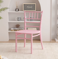 全城熱賣 - 兒童簡約塑膠竹節椅(粉色)(尺寸:29*31.5*54CM)