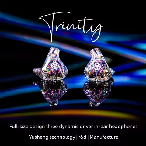 ZHESONUS TRINITY 3DD IEMs HIFI in-ear Earphone Wired Music Live Streaming E-sports Games Monitor Hea