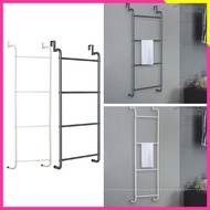 4 Tier over Door Towel Rack Towel Hanger Decorative Modern Stylish Iron Elegant Sturdy Space Saving 