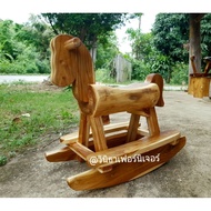 Children's Rocking Horse/Teak Horse (Small) Suitable For Children 1-3 Years Old (Delivery In 1-2 Day