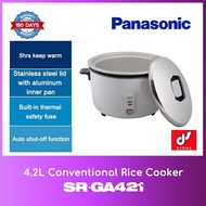 Panasonic SR-GA421 Conventional Rice Cooker WITH 6 MONTHS SHOP WARRANTY