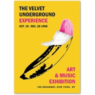 Andy Warhol Posters The Bananas Wall Pop Art Andy Warhol Canvas Painting and Prints Fashion Picture 