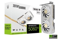 ZOTAC GAMING GeForce RTX 5060 Ti AMP / Twin Edge OC White 8GB 16GB GDDR7 Graphics Card