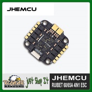JHEMCU RUIBET 60 65A 4IN1 ESC 3-6S DSHOT600 BLHELI_S 30x30mm for FPV Drones