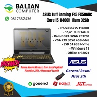 ASUS TUF F15 FX506HC Core i5 11400H Ram 32GB RTX3050 4Gb SSD 512GB
