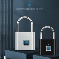 MEROFA 10 Fingerprints Keyless Zinc Alloy Door Locks Smart Lock Quickly Unlock Fingerprint Padlock