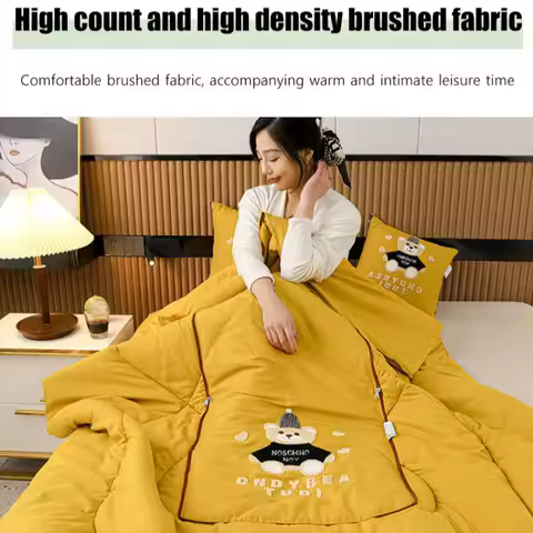 【 2-in-1 】 Home Multifunctional Folding Pillow Nap Time Folding Pillow and Blanket