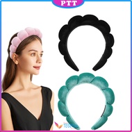 Bando Shell Tebal Jumbo Bandana Cloud Style Gaya Korea Fashion Aksesoris Rambut Wanita Headband Awan